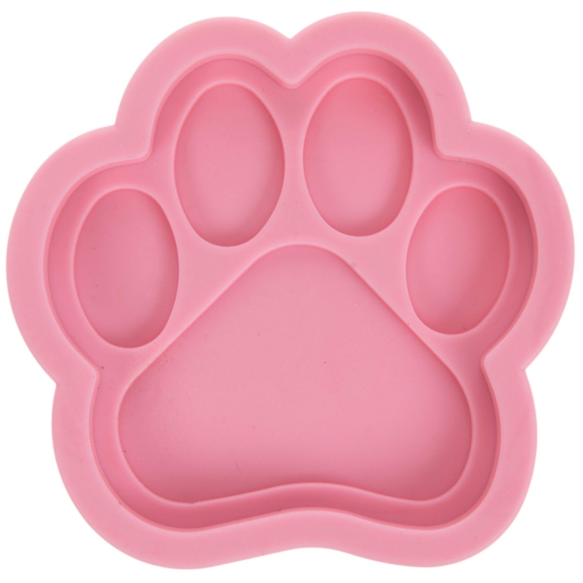 Dog Bone and Paw Print Silicone Mold - Annettes Cake Supplies