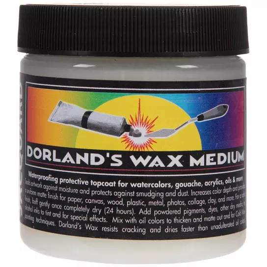 Artzo™️ on Instagram: Dorland's Wax is a versatile cold wax medium made  from pure wax and damar resin. Dorland's Wax provides a durable waterproof  finish, adding depth to the color and allowing