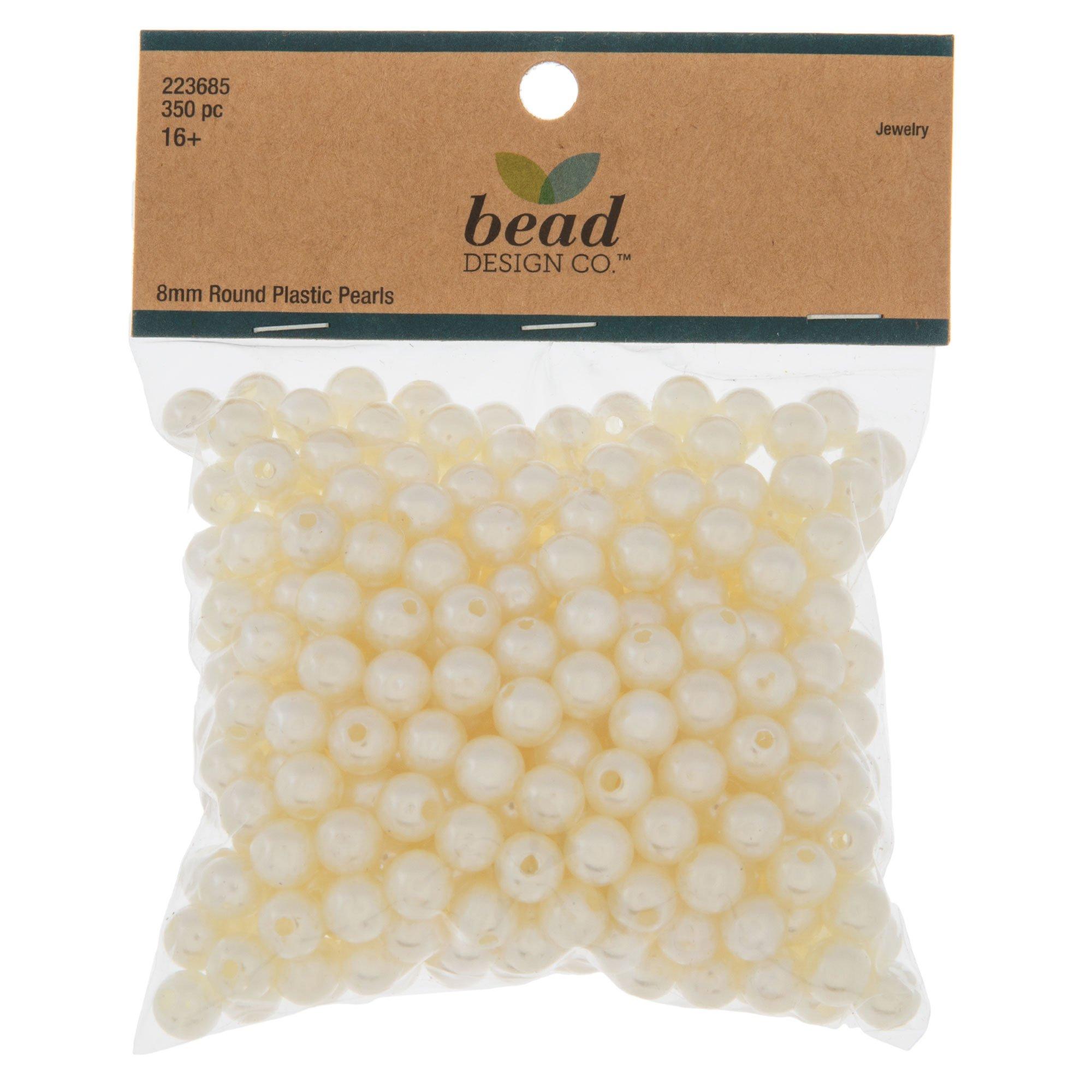 Round Plastic Pearl Beads Hobby Lobby 223685