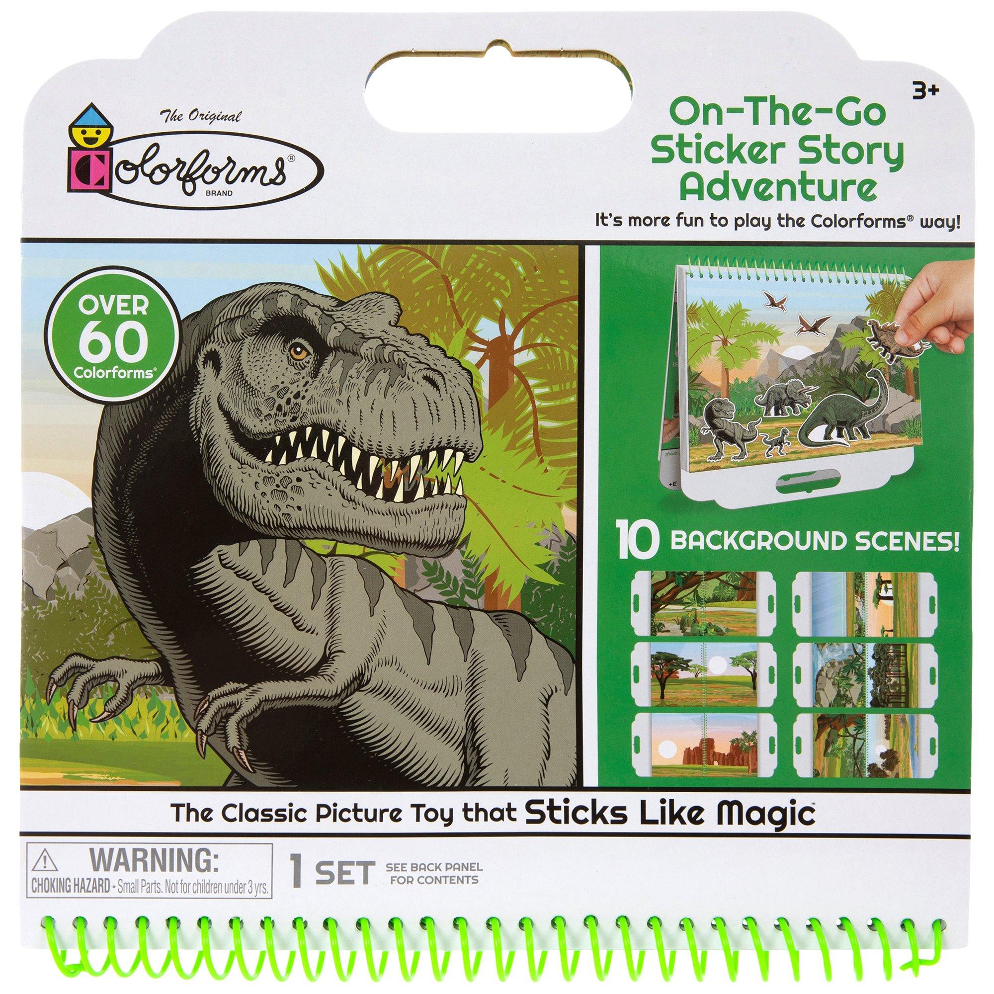 Dinosaur Colorforms Sticker Story Adventure | Hobby Lobby | 2236925