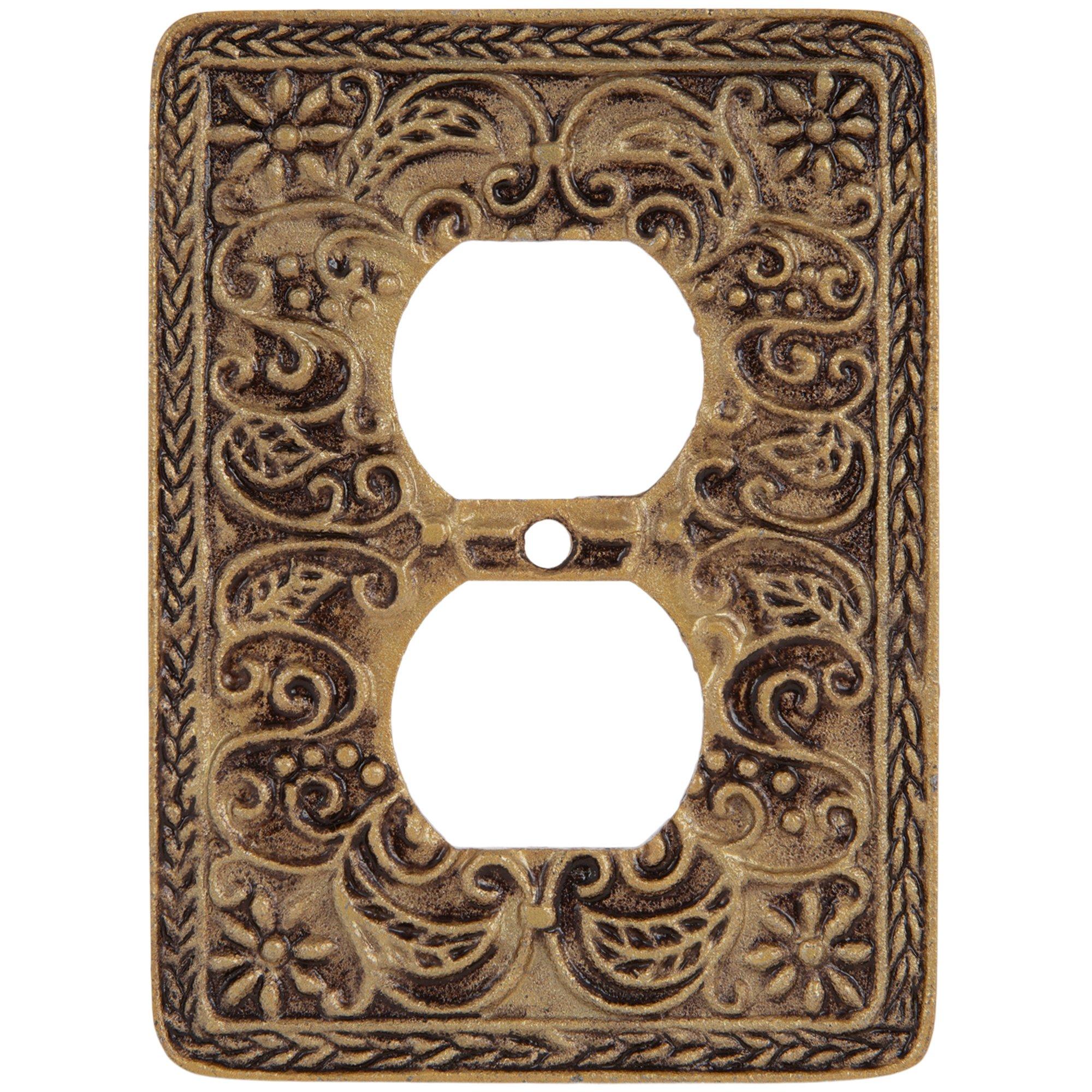 Antique Brass Ornate Outlet Cover Hobby Lobby 2237501