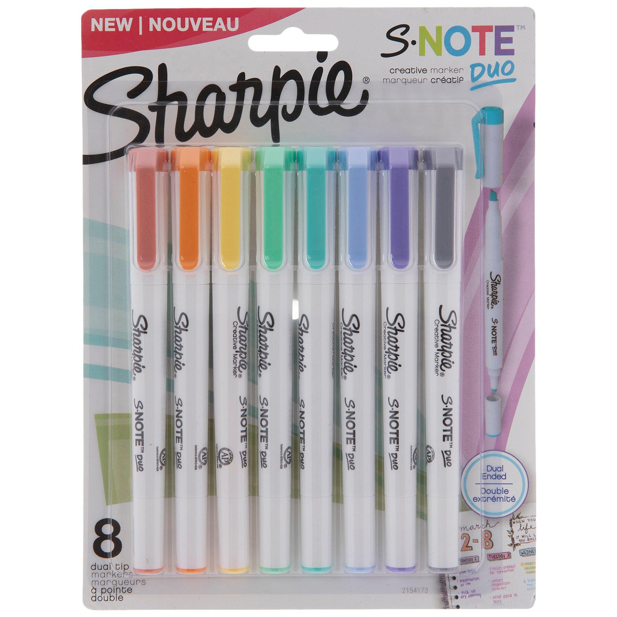Sharpie S-Note Duo Markers - 8 Piece Set, Hobby Lobby