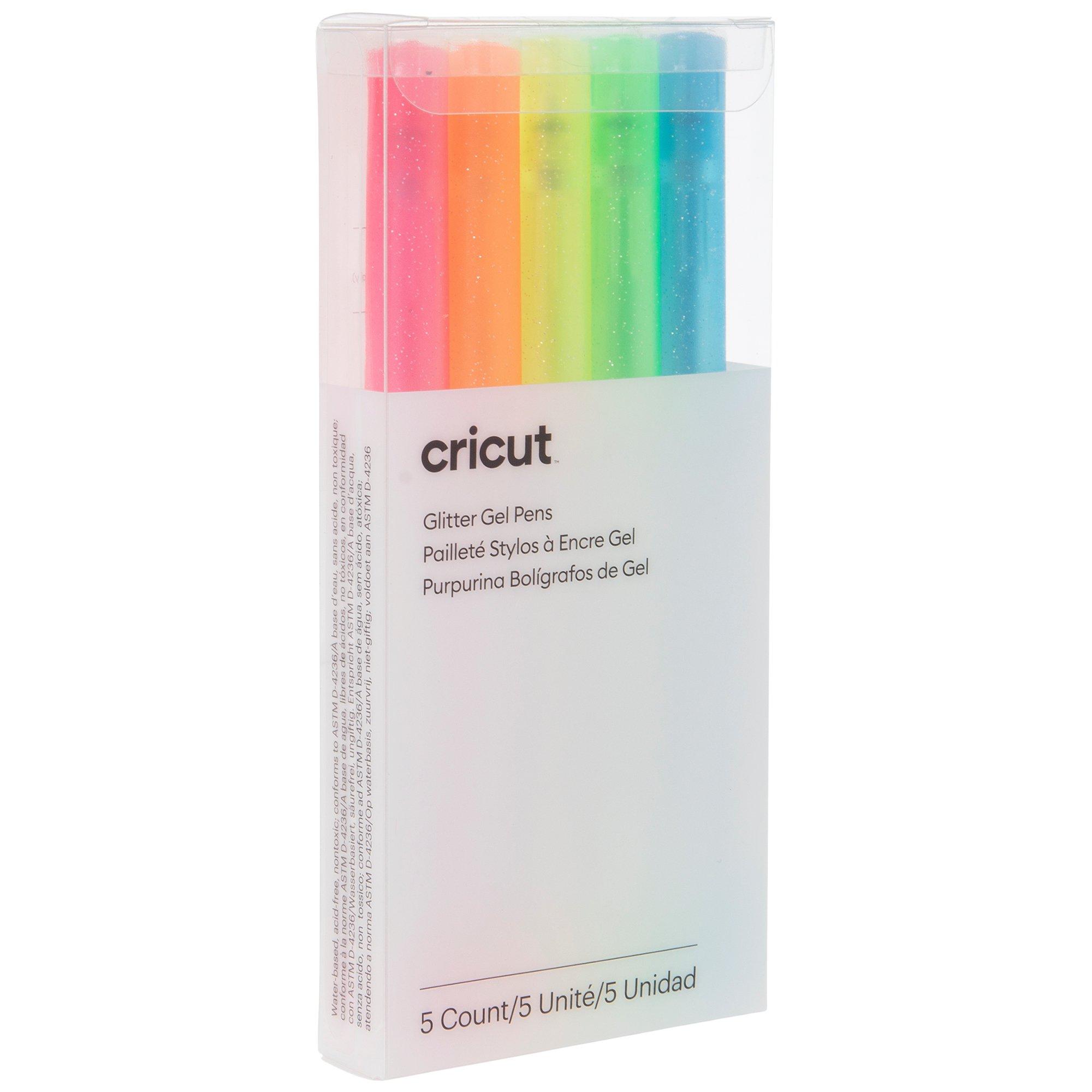 Cricut Neon Glitter Gel Pens 5 Piece Set Hobby Lobby 2237907
