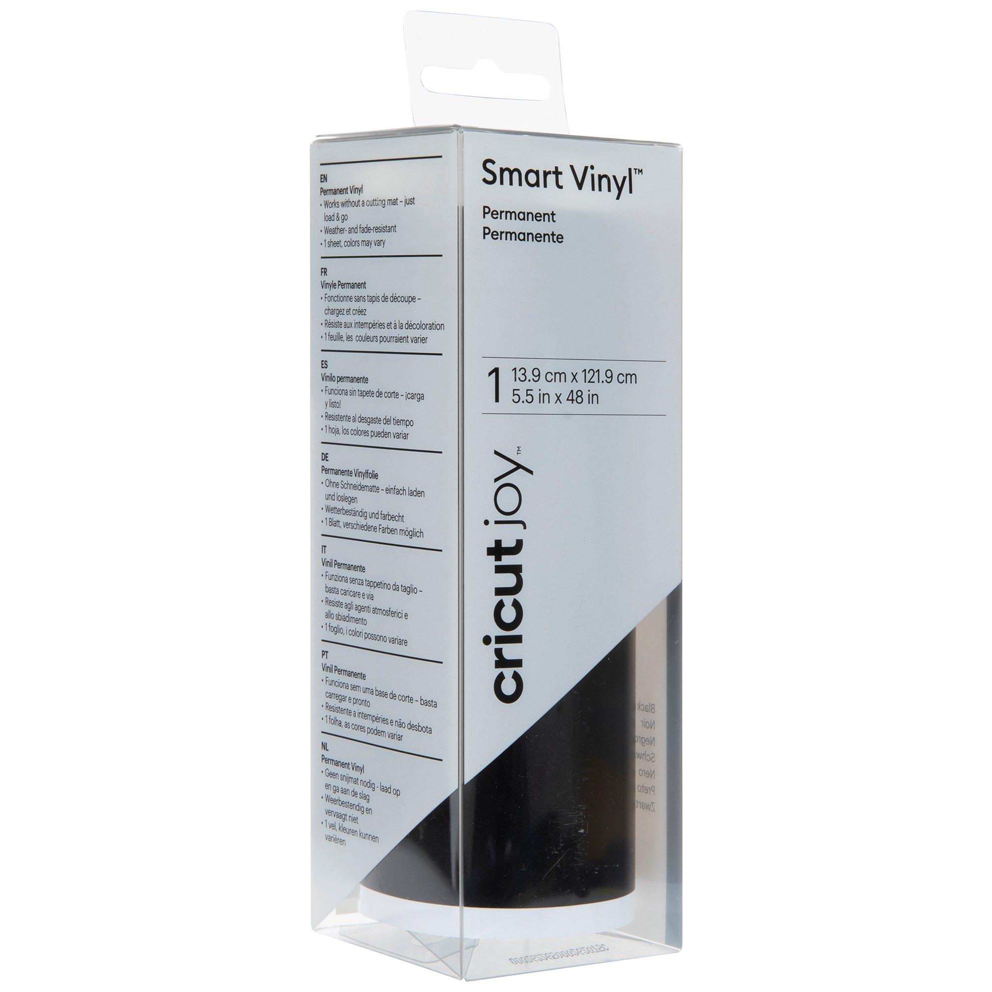 Cricut Joy Smart Vinyl Permanent, Black