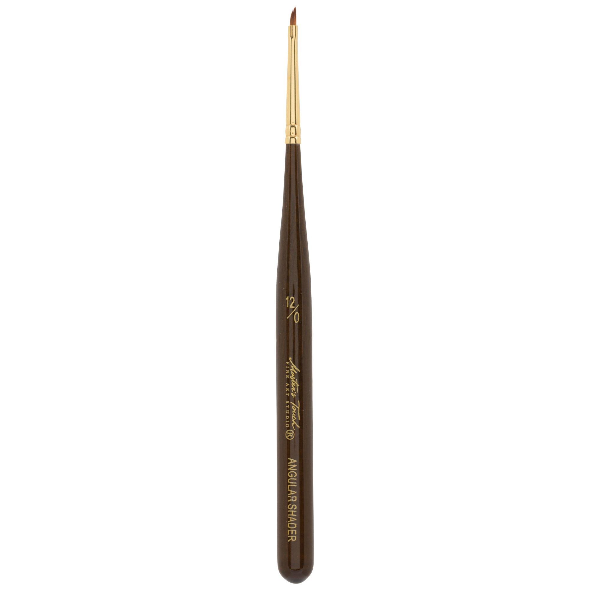 Gold Taklon Angle Shader Paint Brush Hobby Lobby 2238319