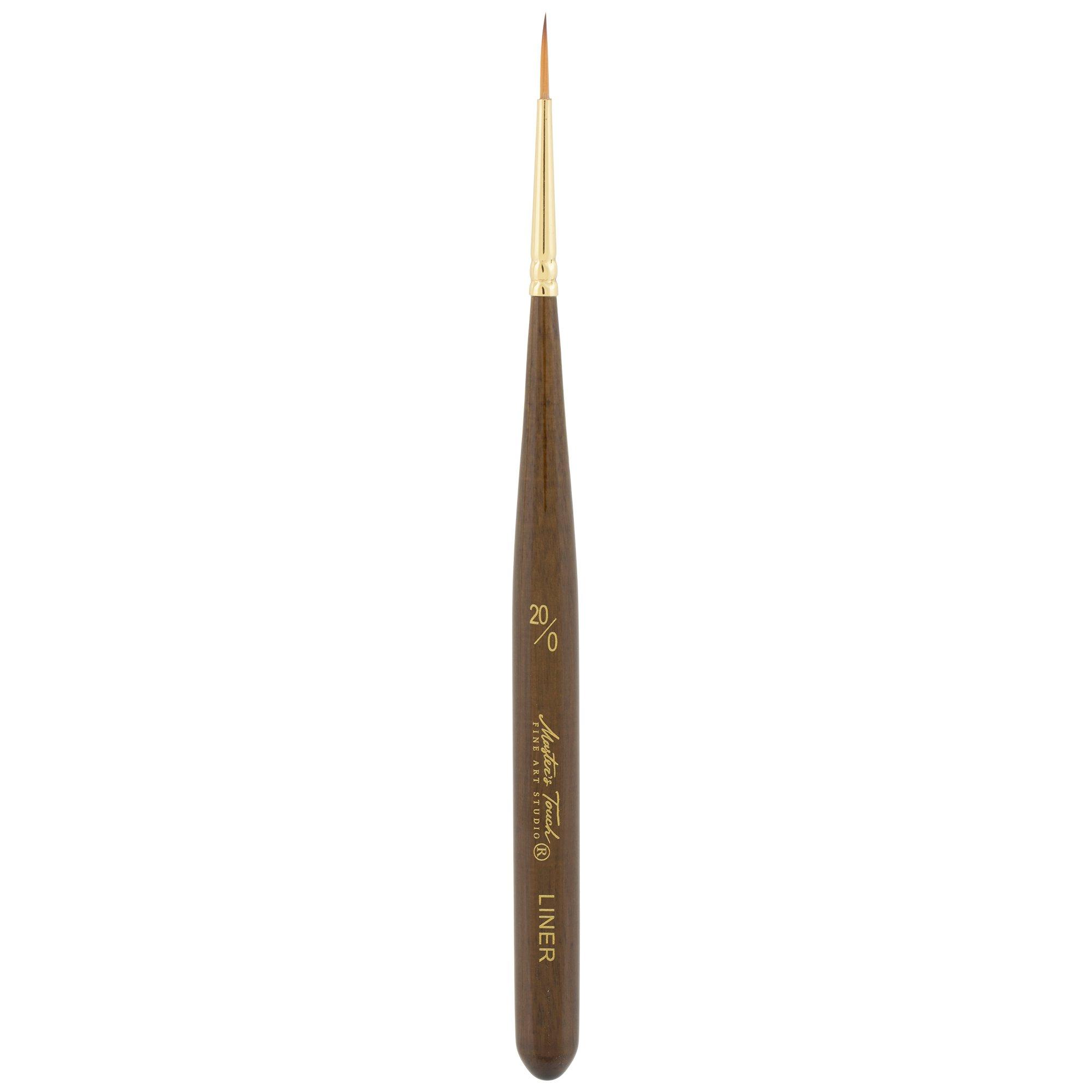 Gold Taklon Liner Paint Brush Hobby Lobby 2238384