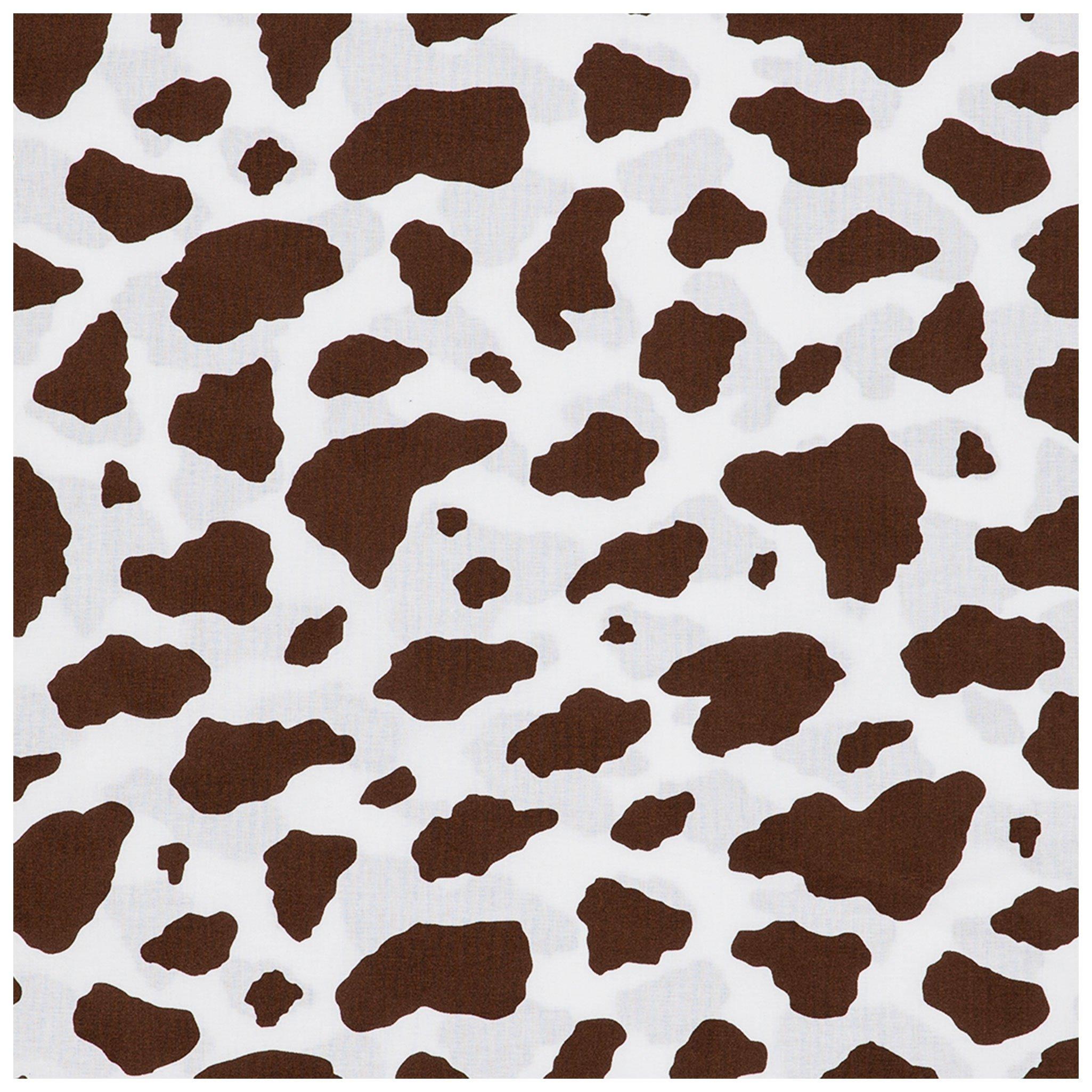 Brown Cow Print Suede Fabric, Hobby Lobby