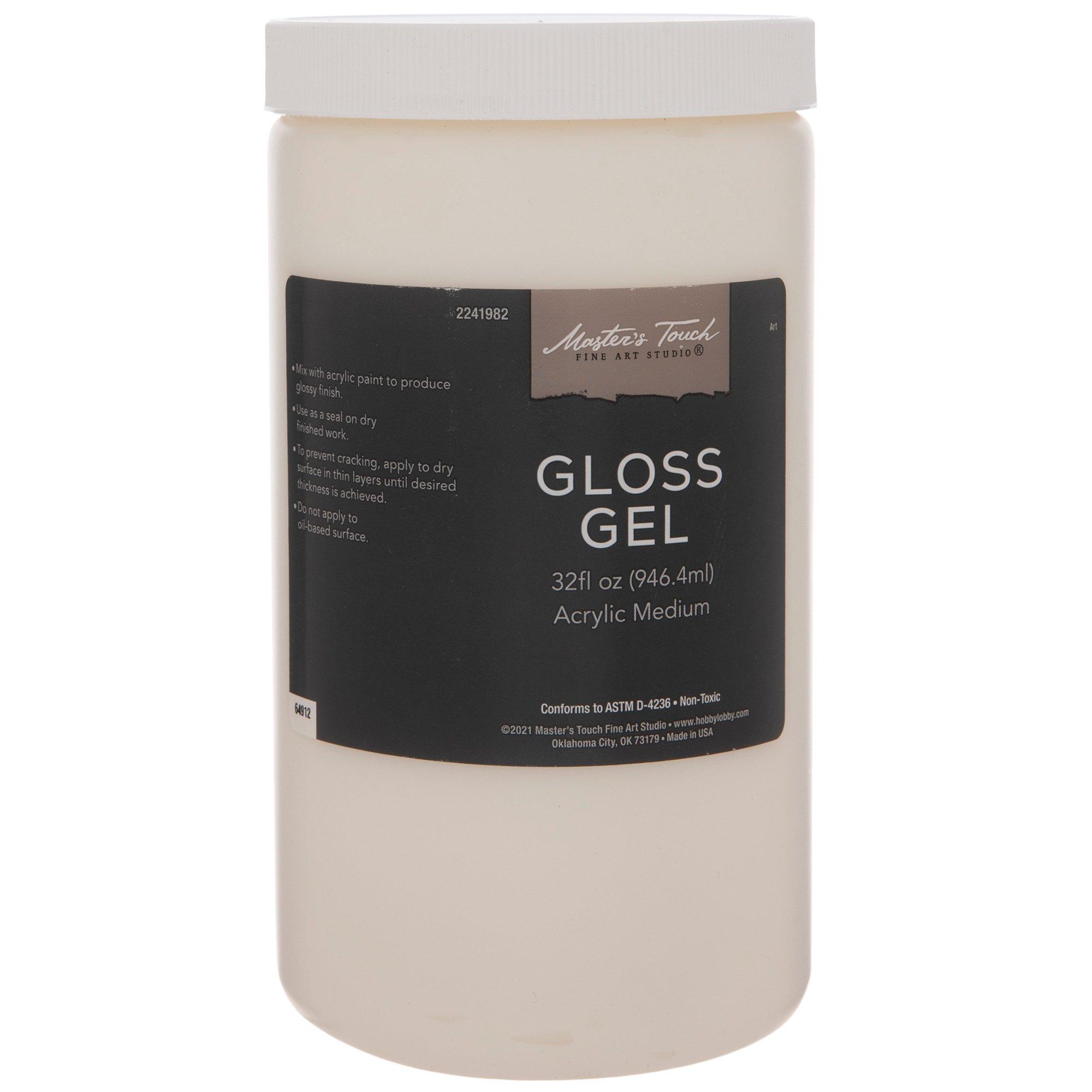 Master's Touch Gloss Gel Acrylic Medium Hobby Lobby 2241982