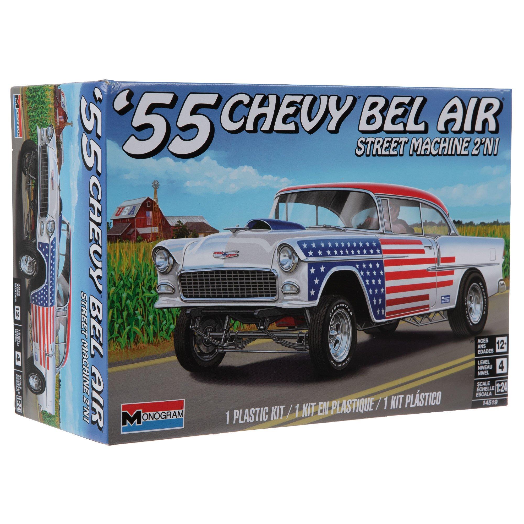 1955 Chevy Bel Air Street Machine 2 N1 Car Model Kit Hobby Lobby 2242477