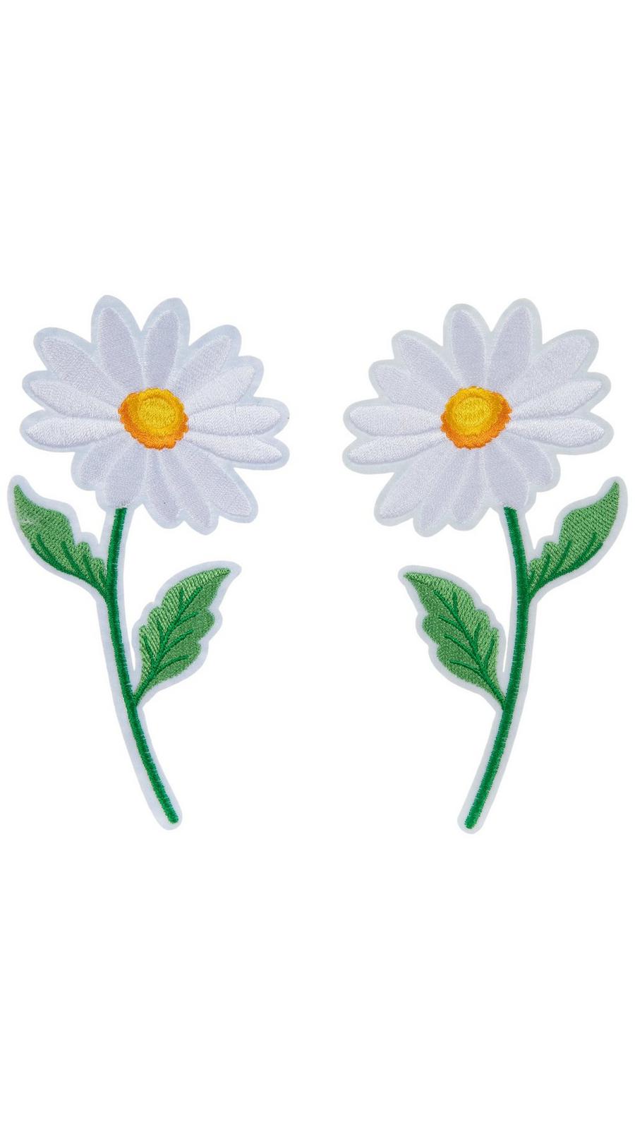 トラックパンツ・ジャージ HUECLOSET Daisy Patch Sheepskin setup Training PT 25KERO18 Daisy Iron-On Patches | Hobby Lobby | 2242980