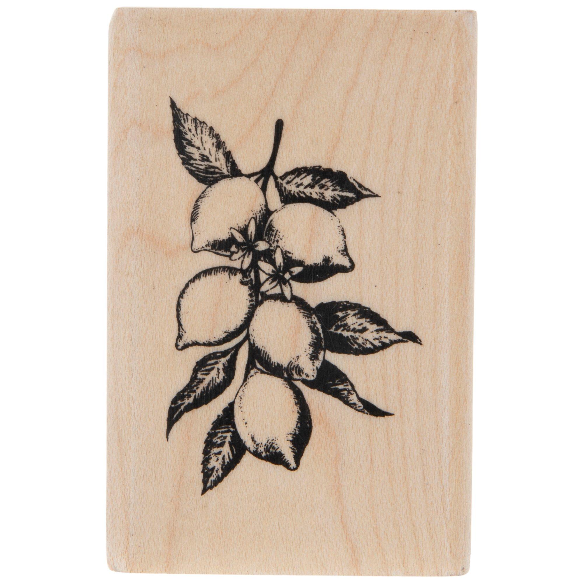 Lemon Branch Rubber Stamp Hobby Lobby 2244374