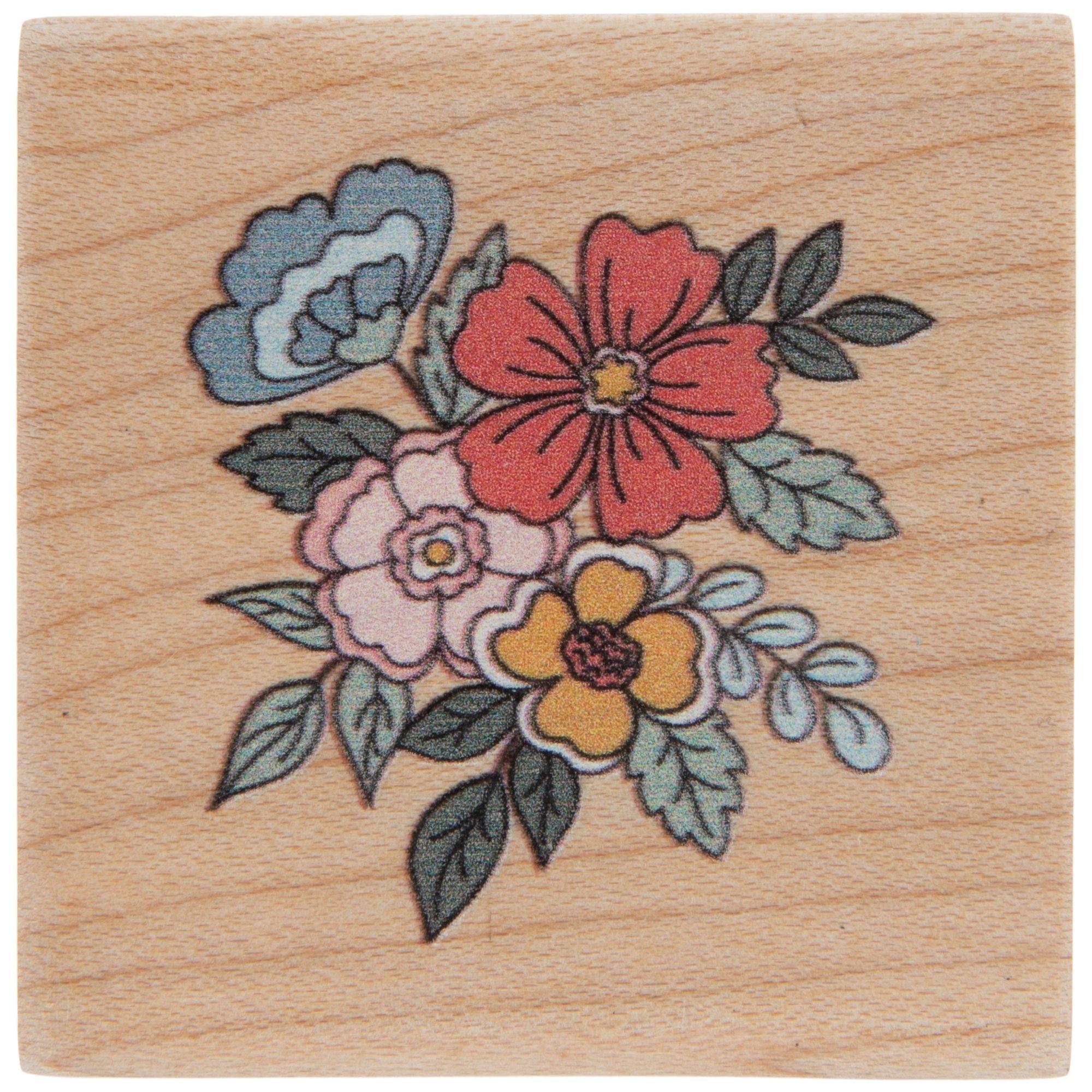 Floral Cluster Rubber Stamp Hobby Lobby 2244499