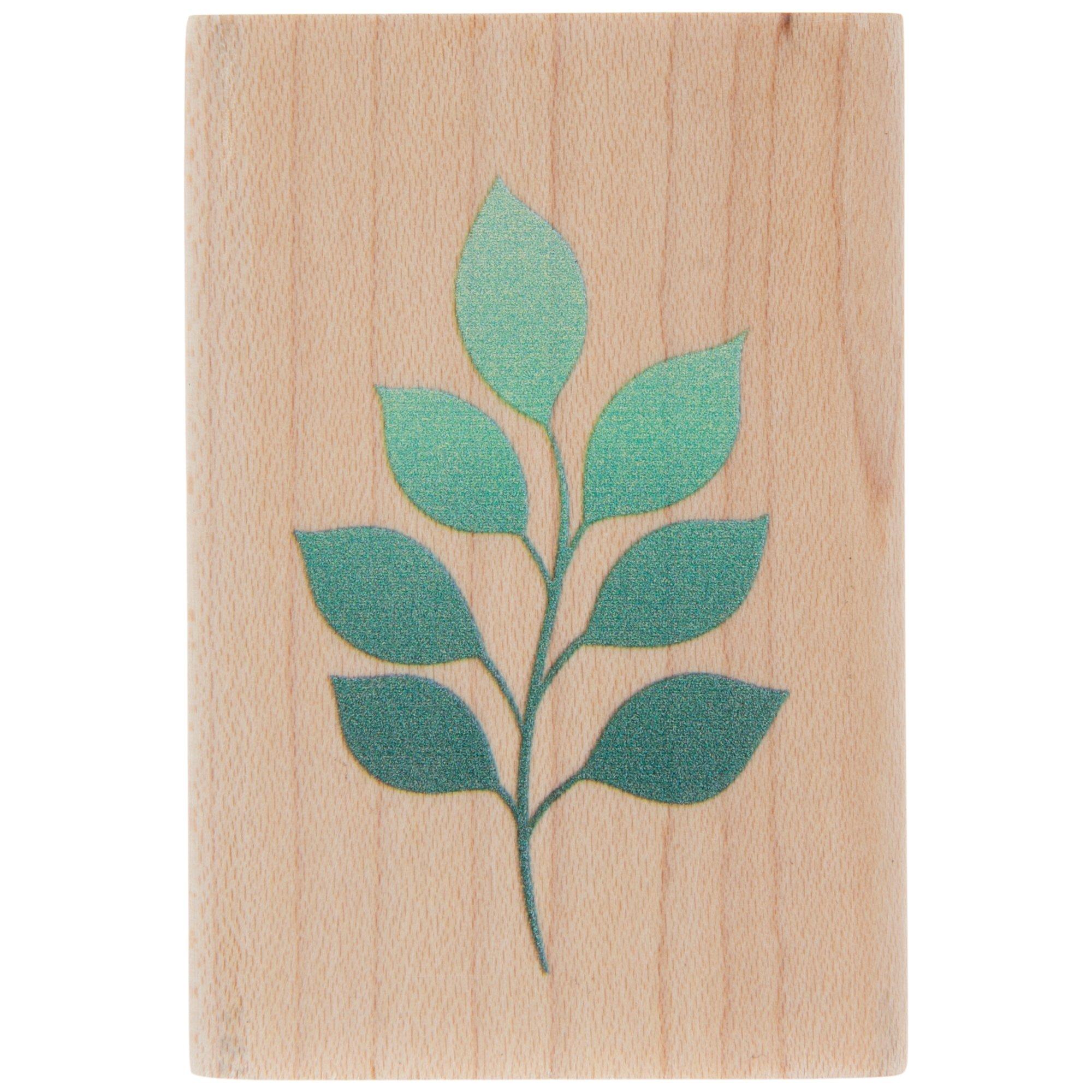 Leafy Branch Rubber Stamp Hobby Lobby 2244606