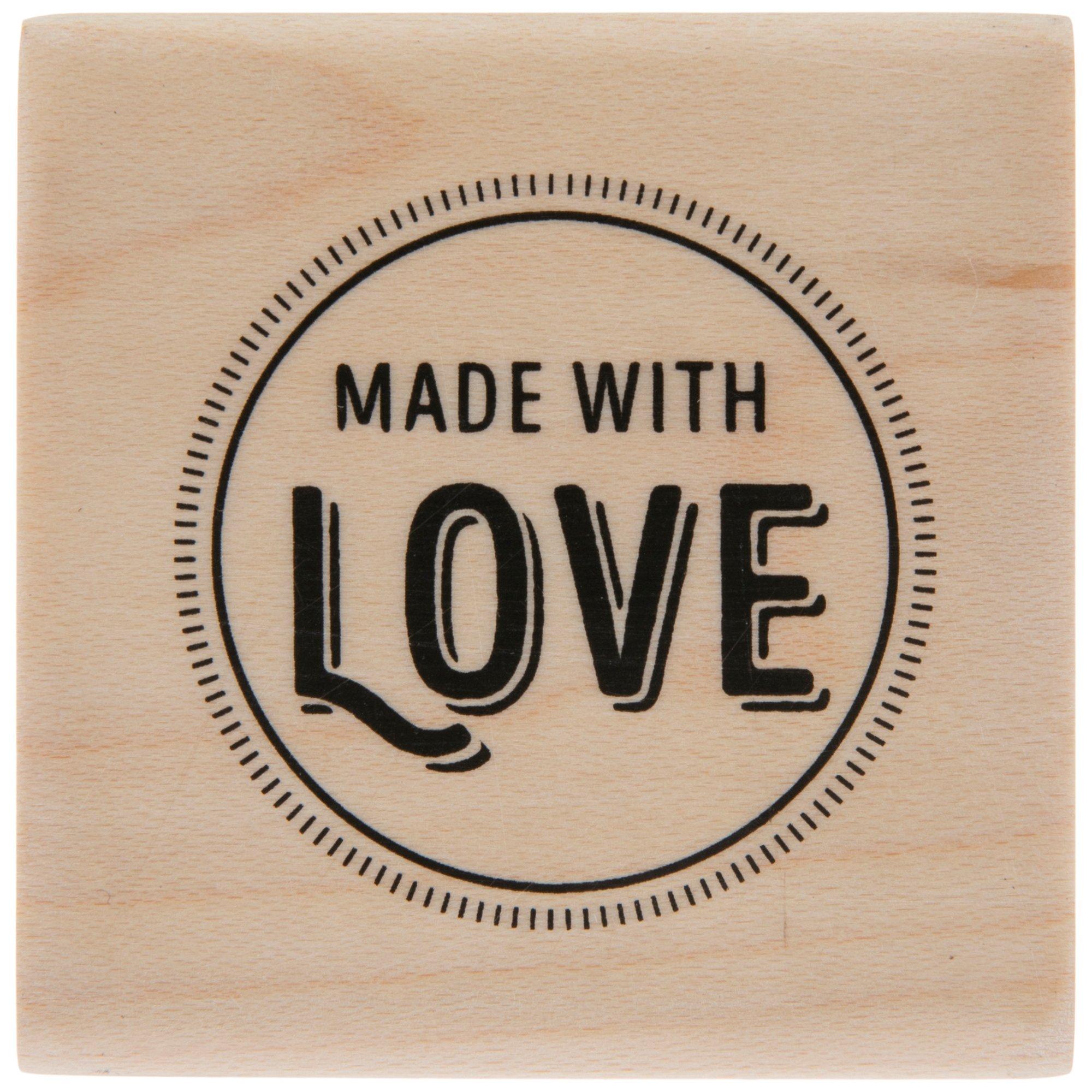 Made with Love Egg Stamp