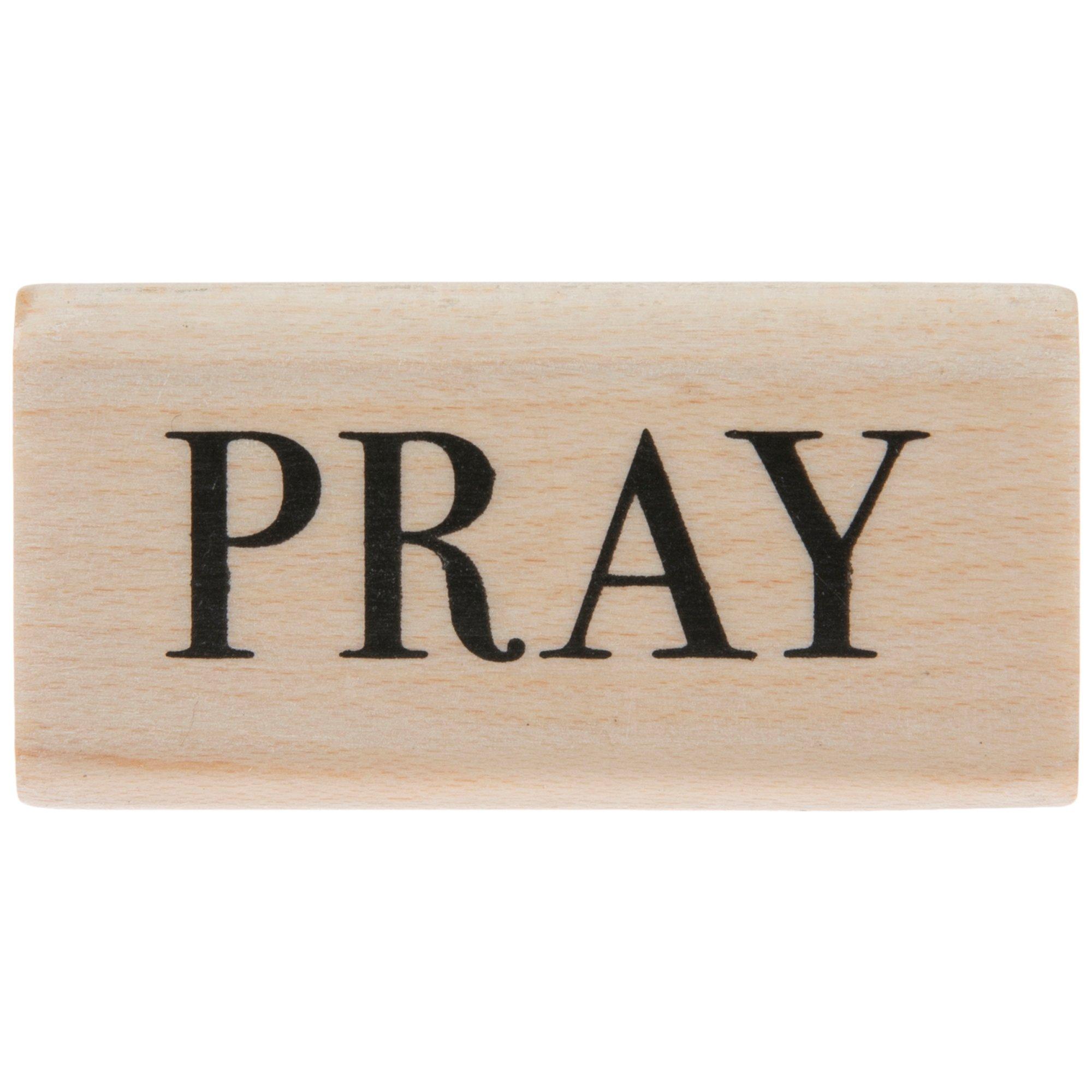 Pray Rubber Stamp Hobby Lobby 2244754