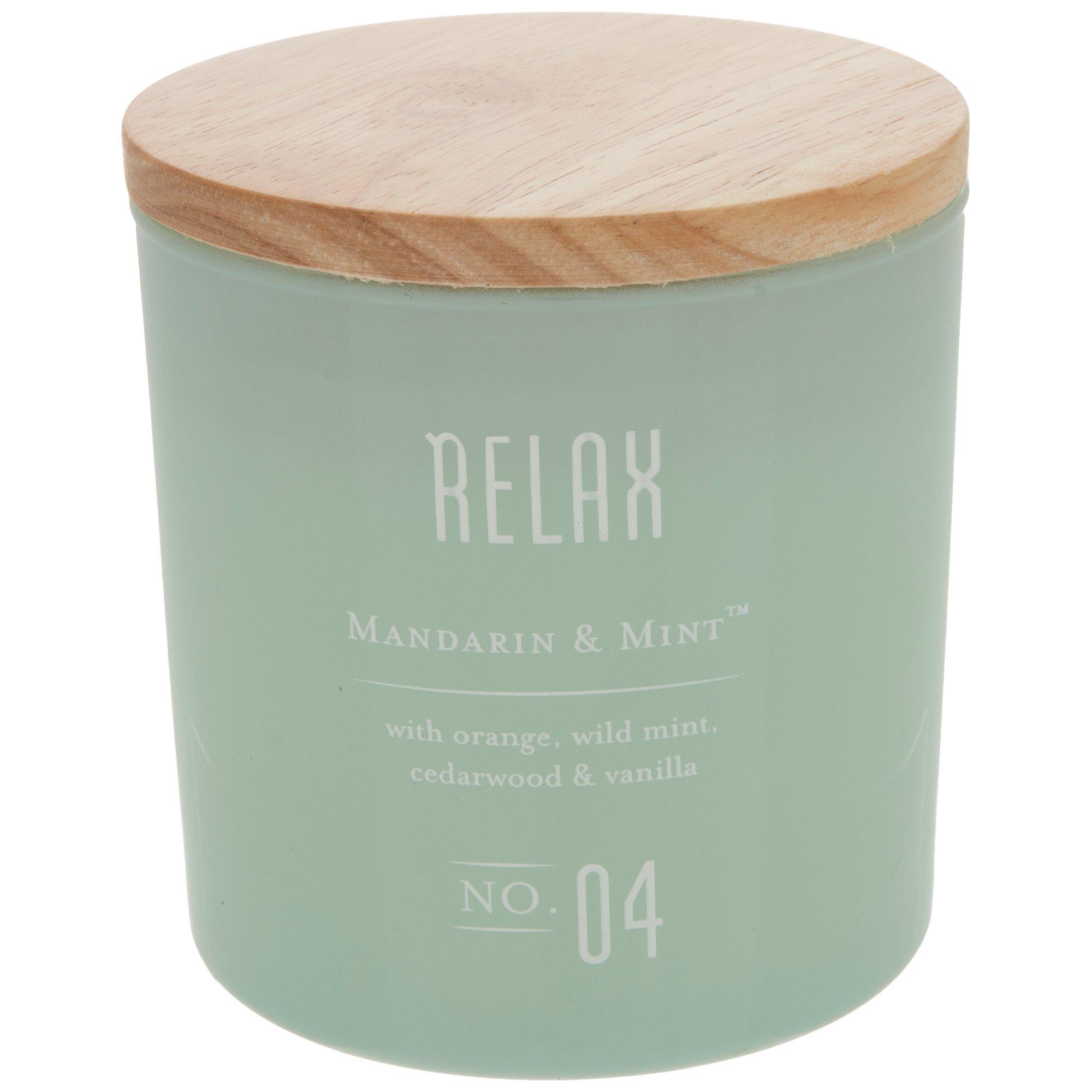 Relax Mandarin & Mint Jar Candle Hobby Lobby 2245157