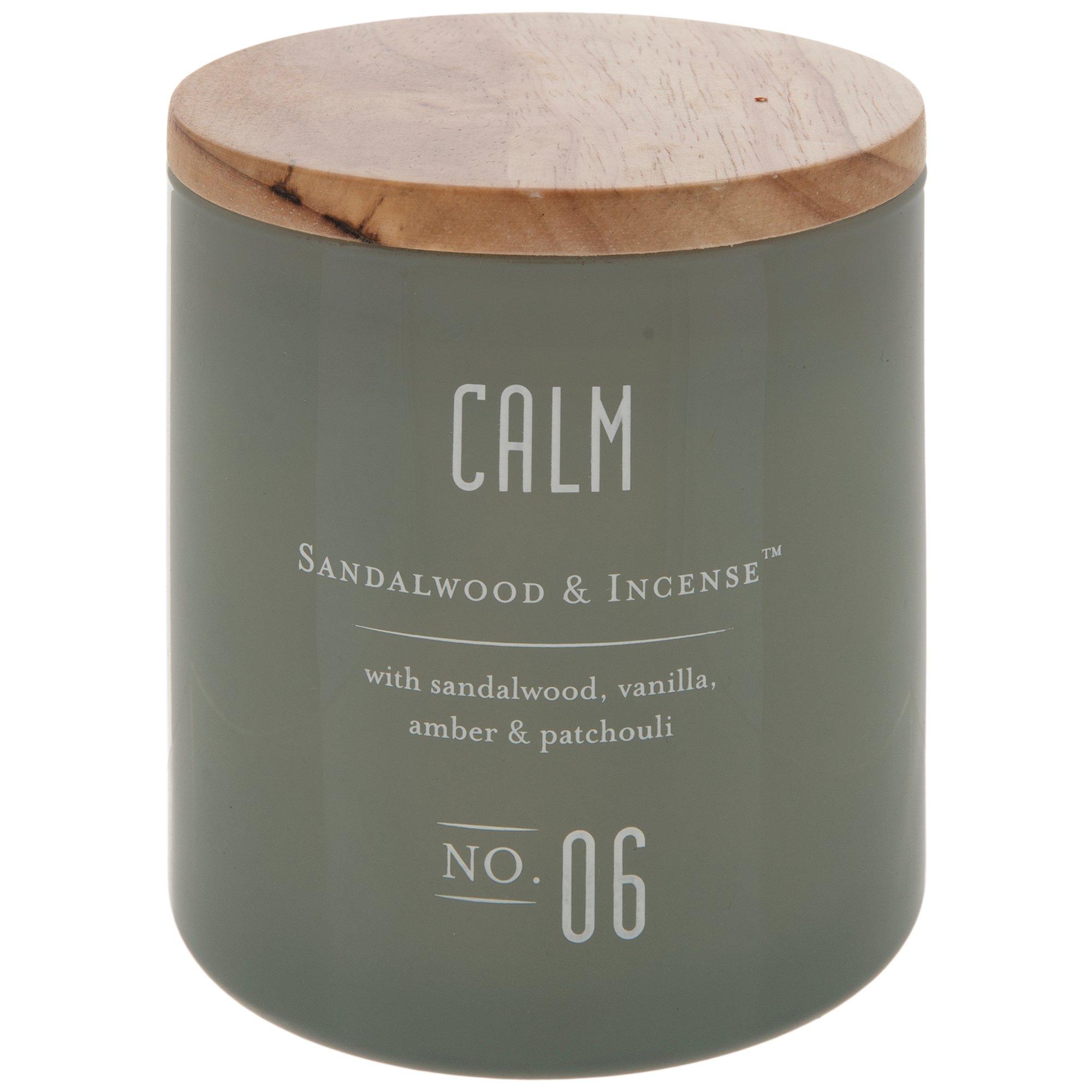 Calm Sandalwood & Incense Jar Candle Hobby Lobby 2245165