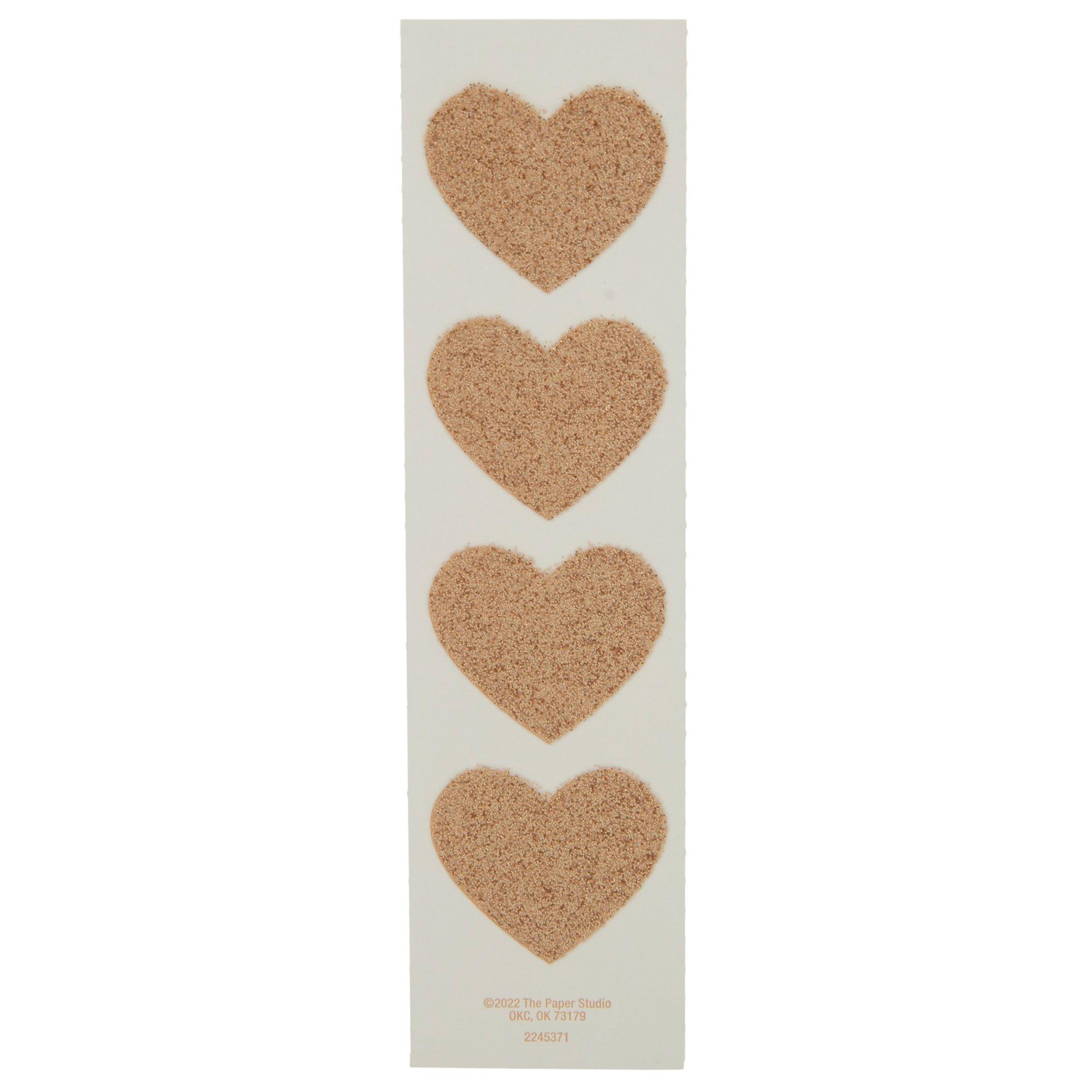 Rose Gold Glitter Heart Envelope Seals Hobby Lobby 2245371