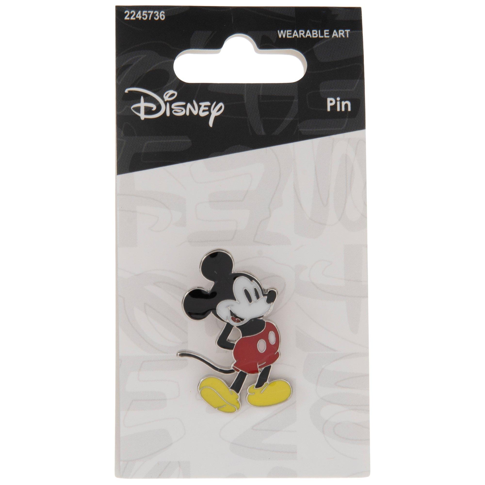  Disney Stars and Stripes Mickey Mouse Pin : Clothing, Shoes &  Jewelry