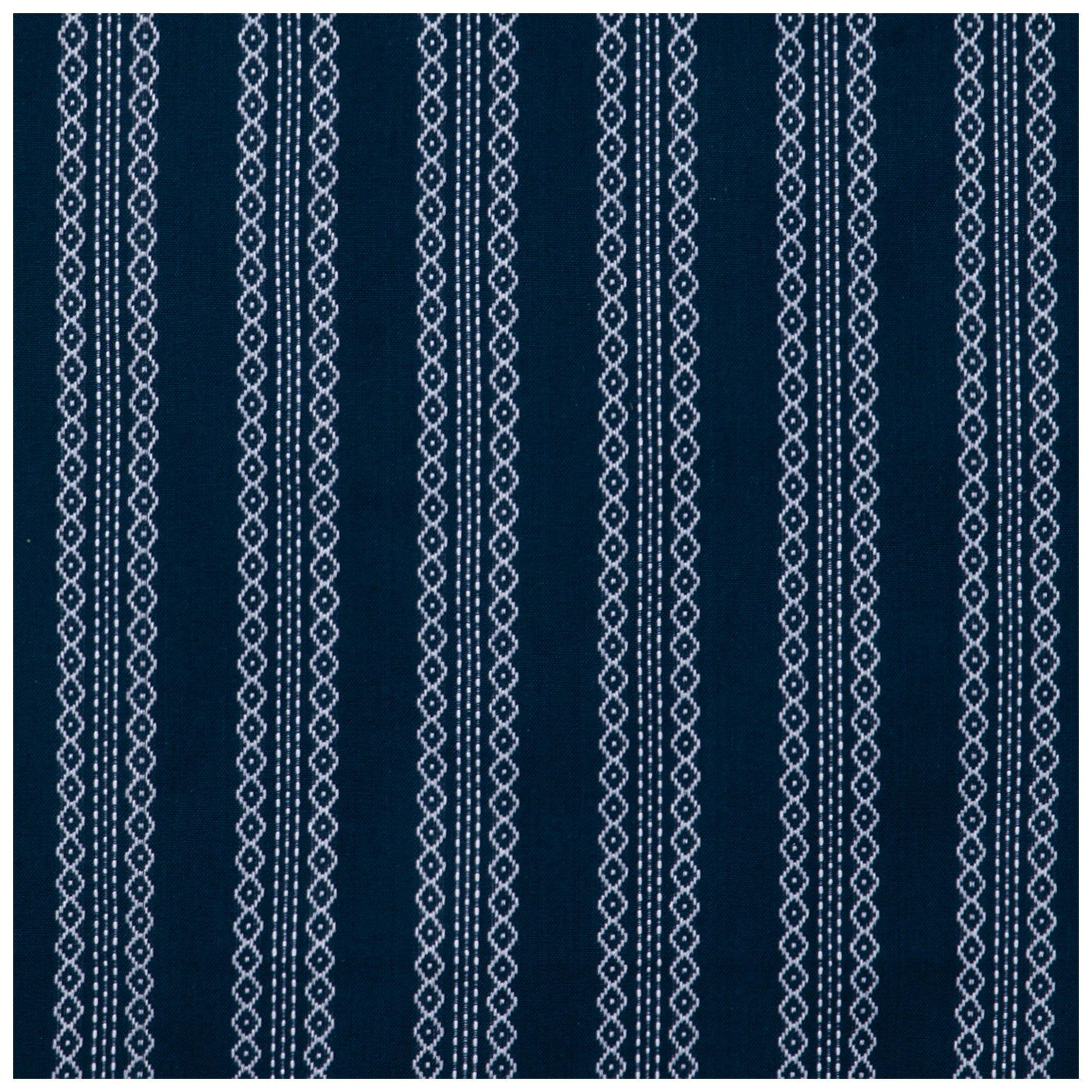 Navy & Ivory Geometric Duck Cloth Fabric Hobby Lobby 2246650