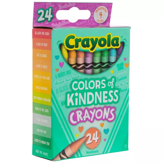 Crayola Colors Of Kindness Crayons - 24 Piece Set, Hobby Lobby