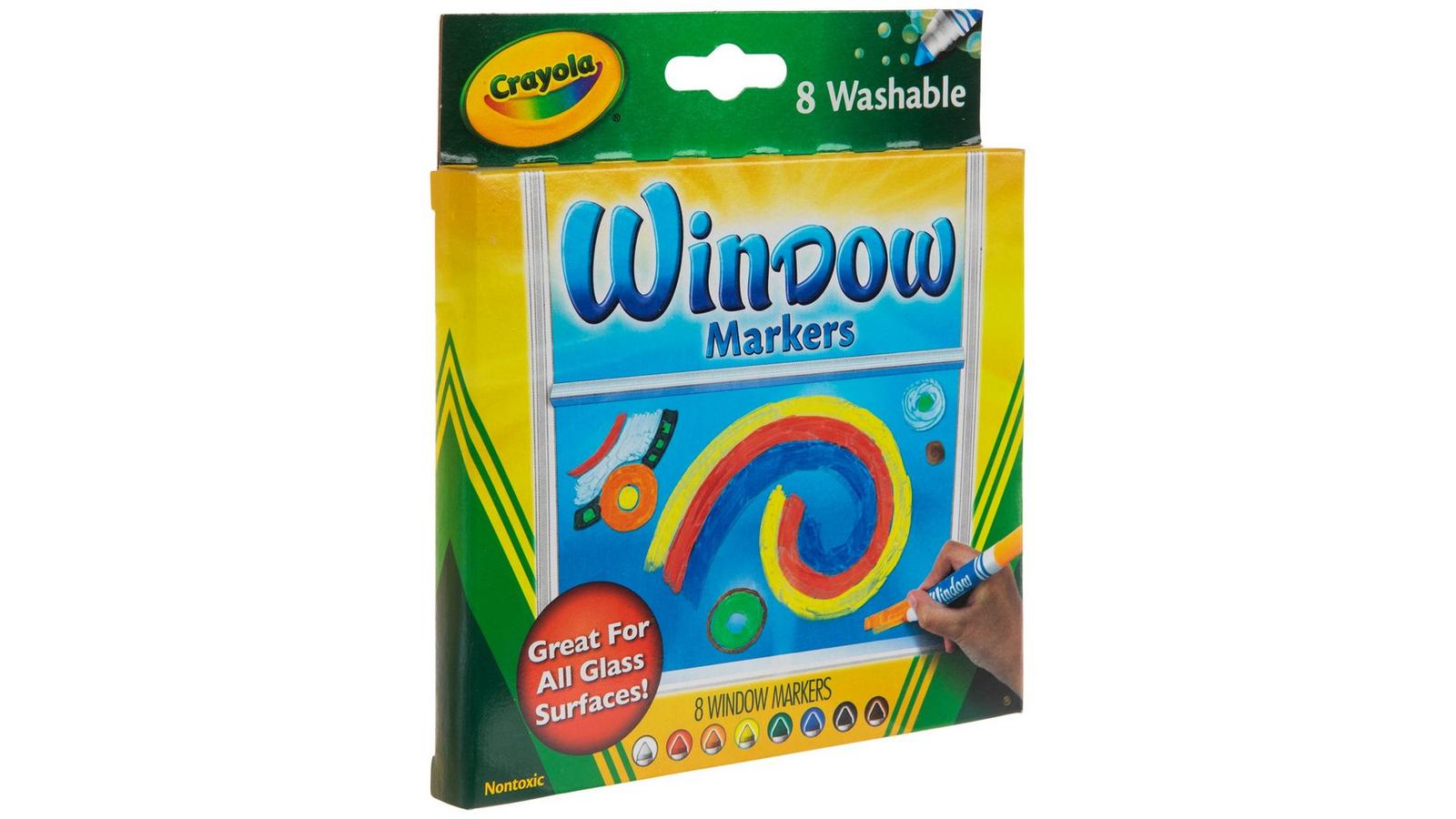 Crayola Washable Window Markers Piece Set Hobby Lobby