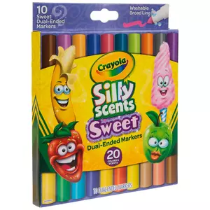 Crayola 98-2002 Washable Dry Erase Skinny Markers - Multicoloured for sale  online