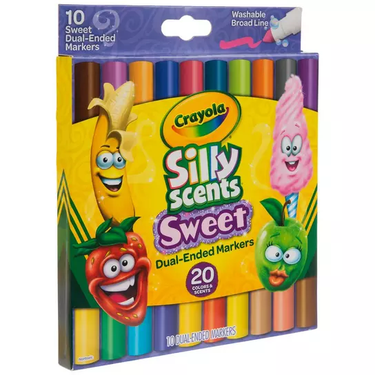 Crayola Washable Poster Markers, Double Ended, Shop