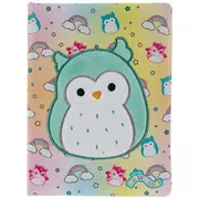 Squishmallows Winston The Owl Puffy Activity Journal