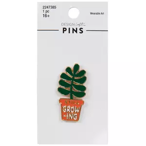 Plant Powered Enamel Pins 3 Pack