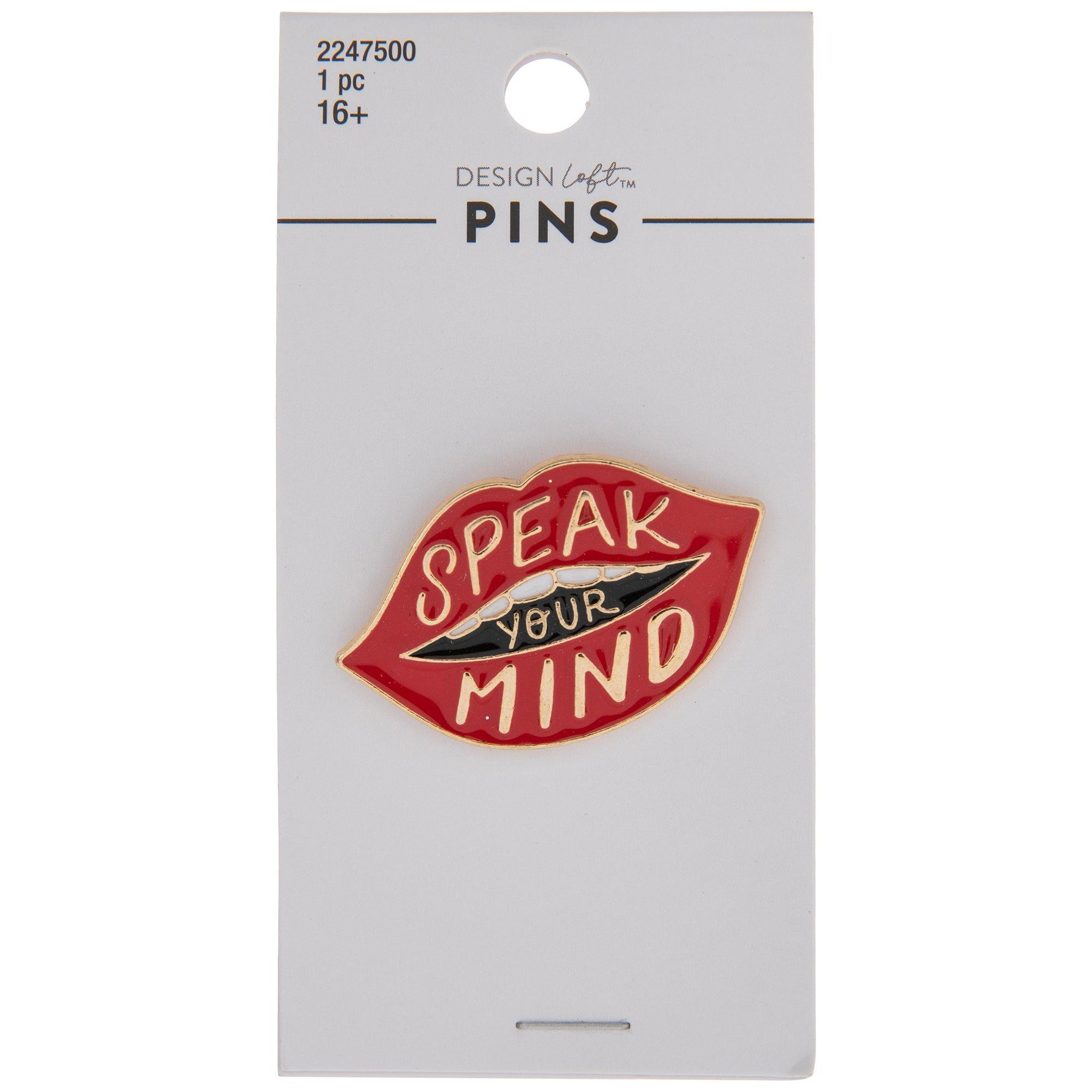 Speak Your Mind Enamel Pin Hobby Lobby 2247500