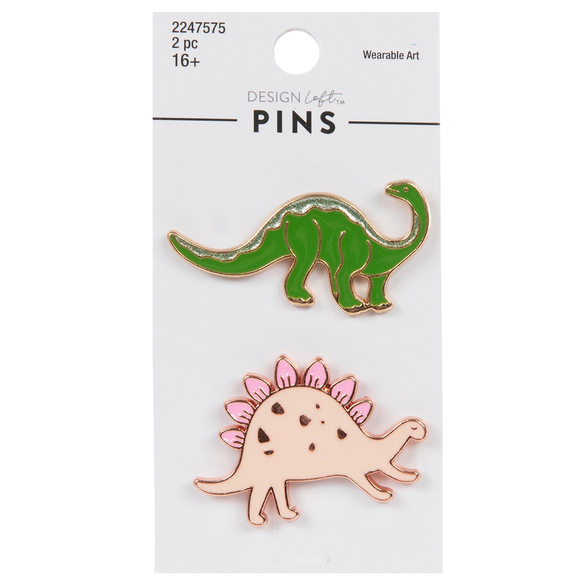 Kawaii Dinosaur Shape Decorative Pins Animal Alloy Enamel - Temu