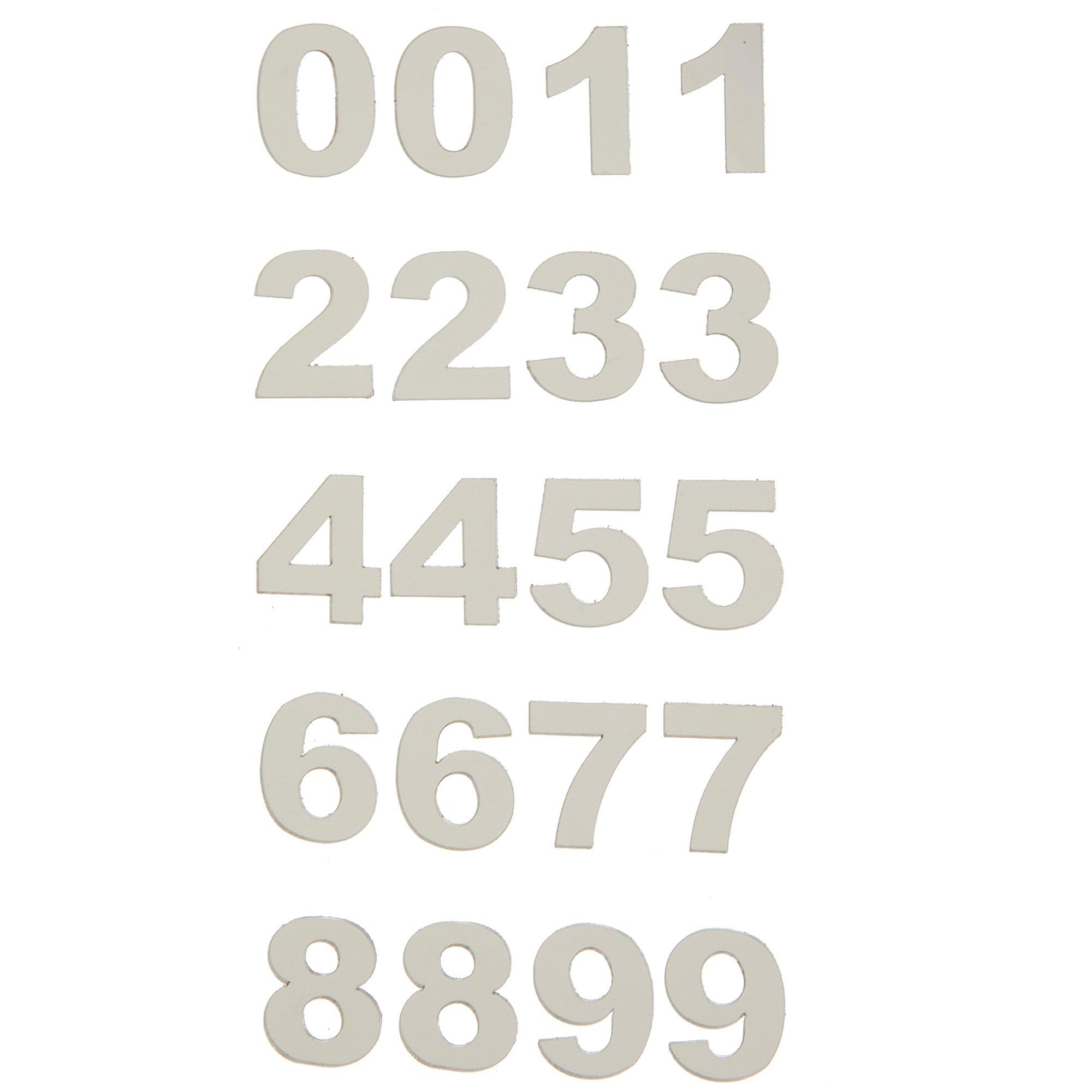 Numbers Mirror Stickers Hobby Lobby 2247617