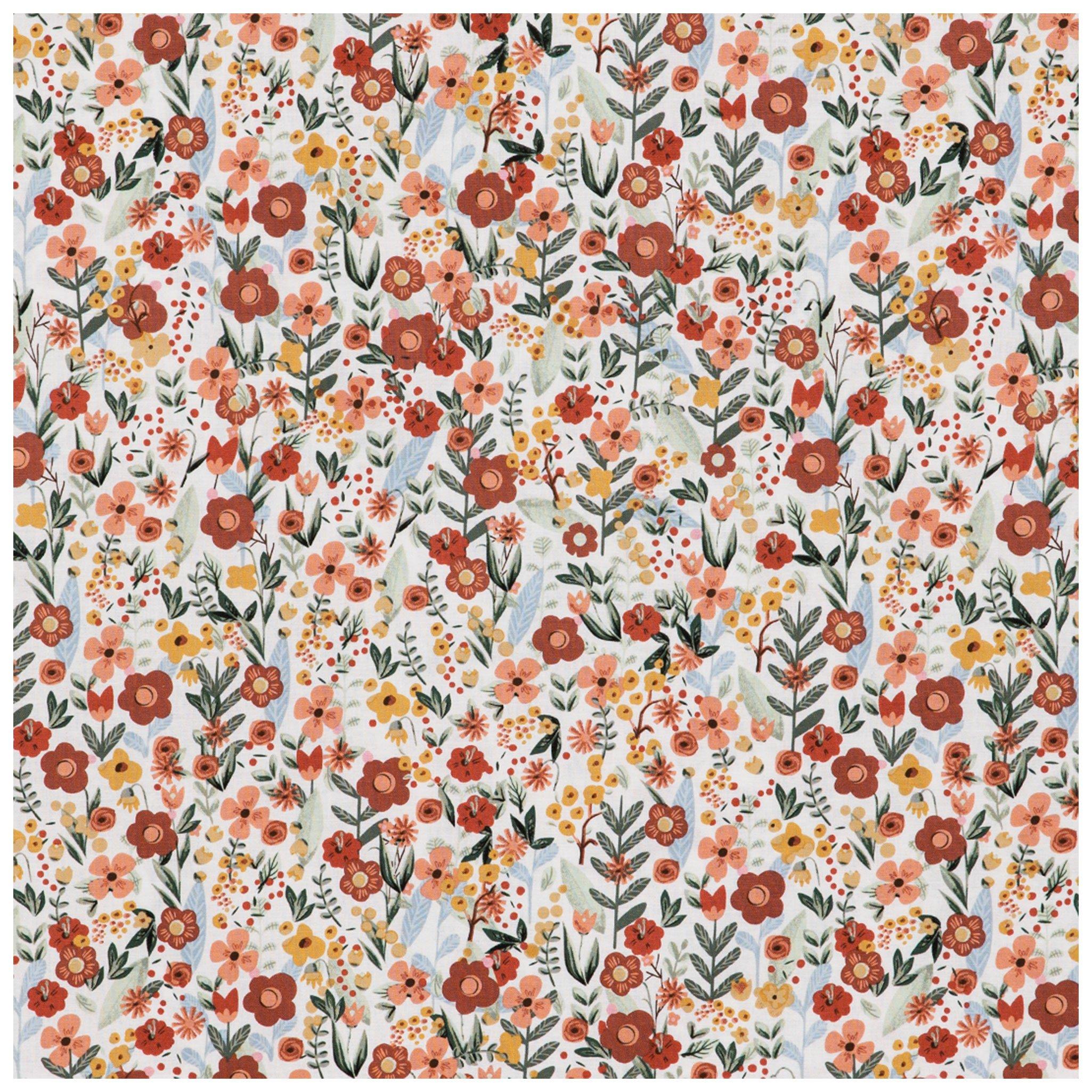 Earth Botanical Cotton Calico Fabric, Hobby Lobby