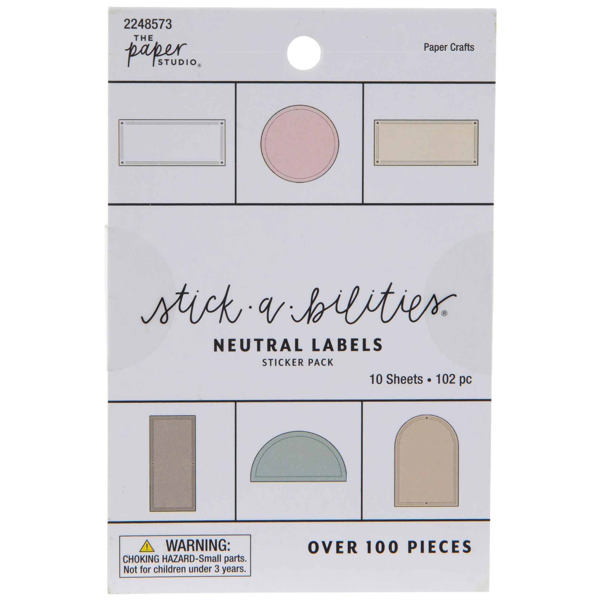 Pastel Label Stickers Hobby Lobby 2248573