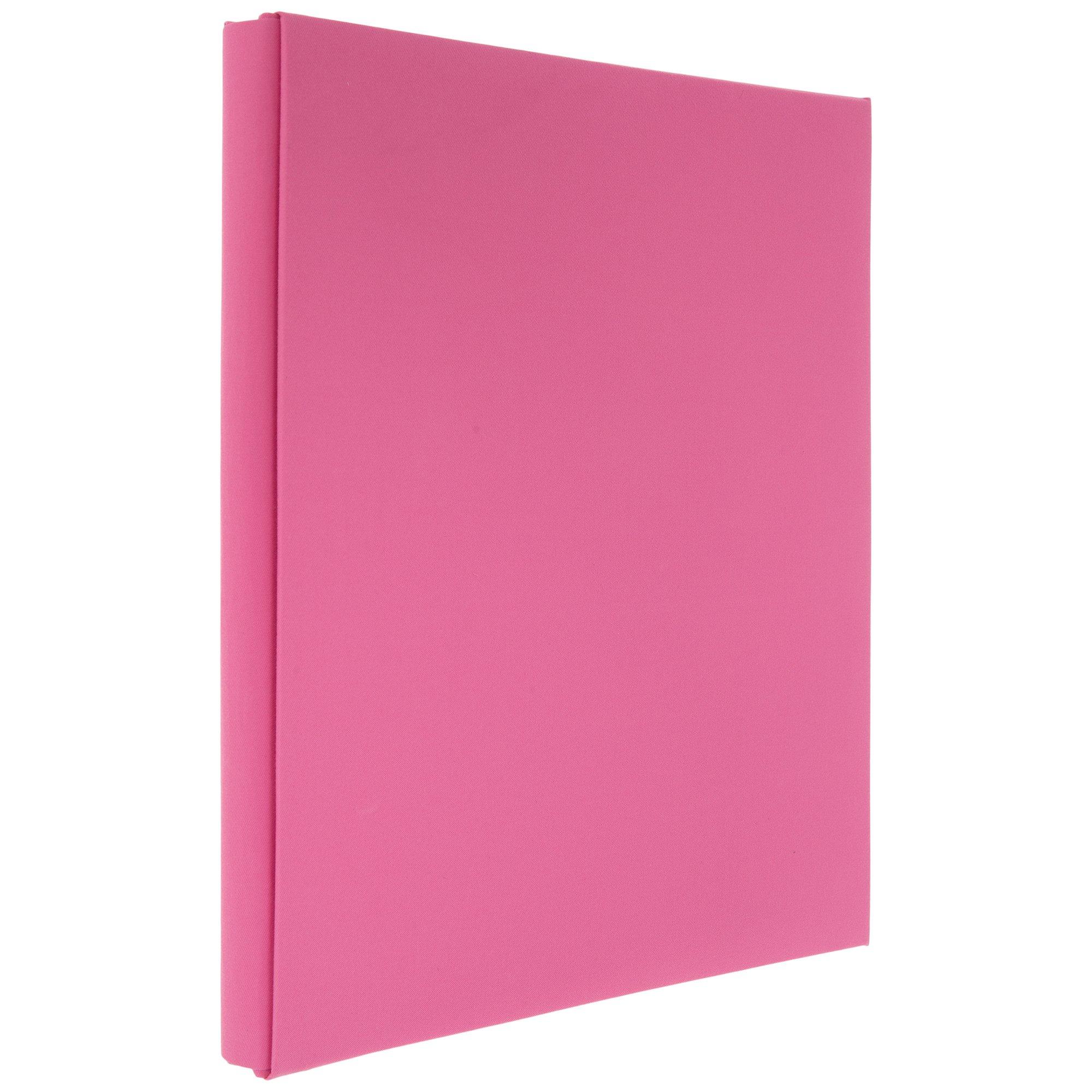 Colorbök Pink Glitter 12x12 Album, Expandable Post-Bound Spine 