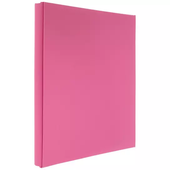 Fashion Fabric, Pink, scrapbook postbound albumx 8x8 (MBI)