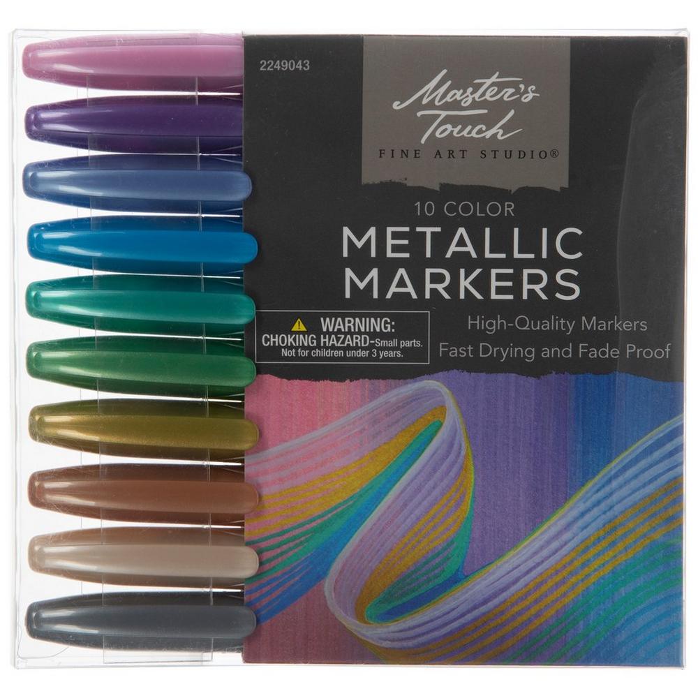 Metallic Master's Touch Markers - 10 Piece Set | Hobby Lobby | 2249043