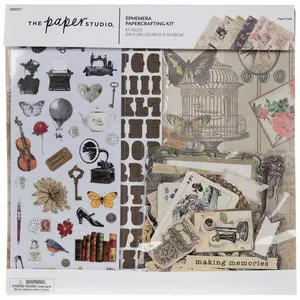 Gold & White Scrapbook Kit, Hobby Lobby