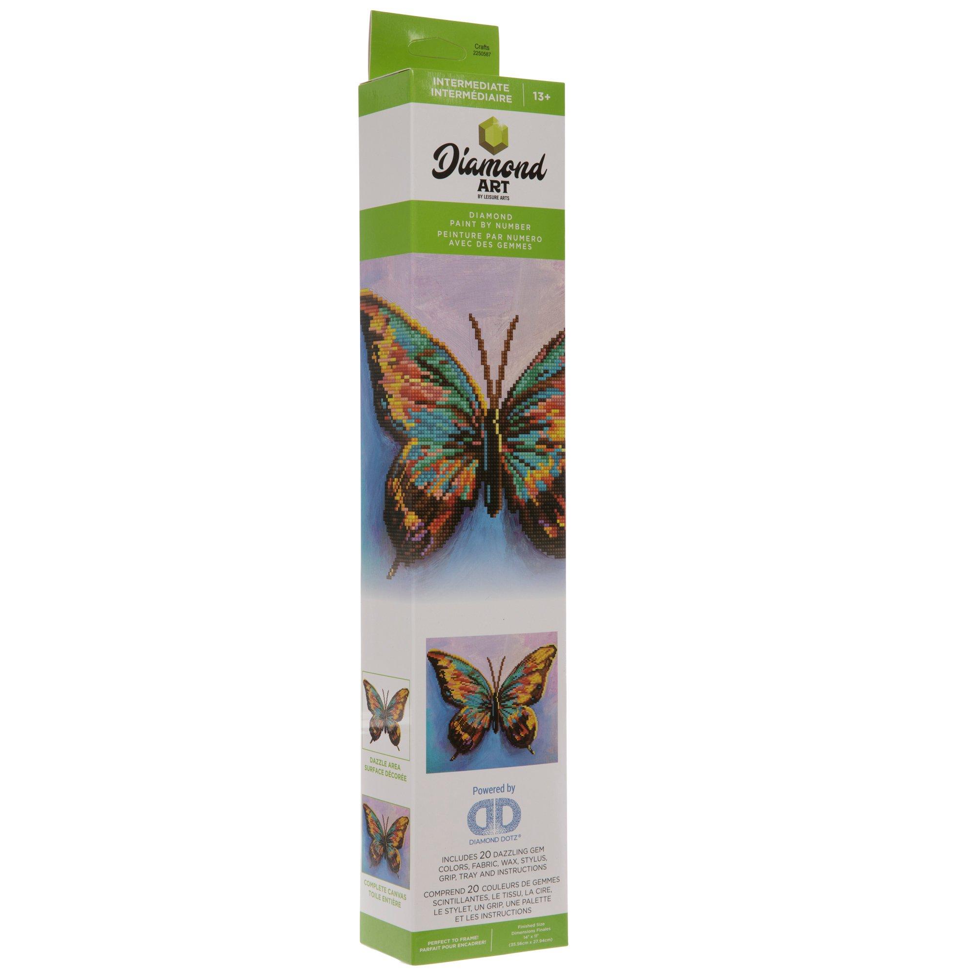 Watercolor Butterfly Diamond Art Kit | Hobby Lobby | 2250587