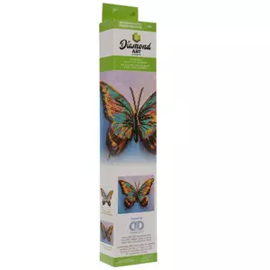 Diamond Art Kit 8 x 8 Beginner Butterfly