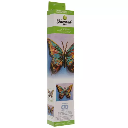 Butterfly Diamond Art Beginner Kit, Hobby Lobby
