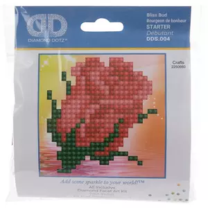 Diamond Art Kit 8x8 Beginner Tie Dye Heart, 1 - Fred Meyer