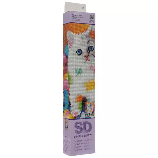 Kitty Simply Dotz Diamond Art Kit, Hobby Lobby