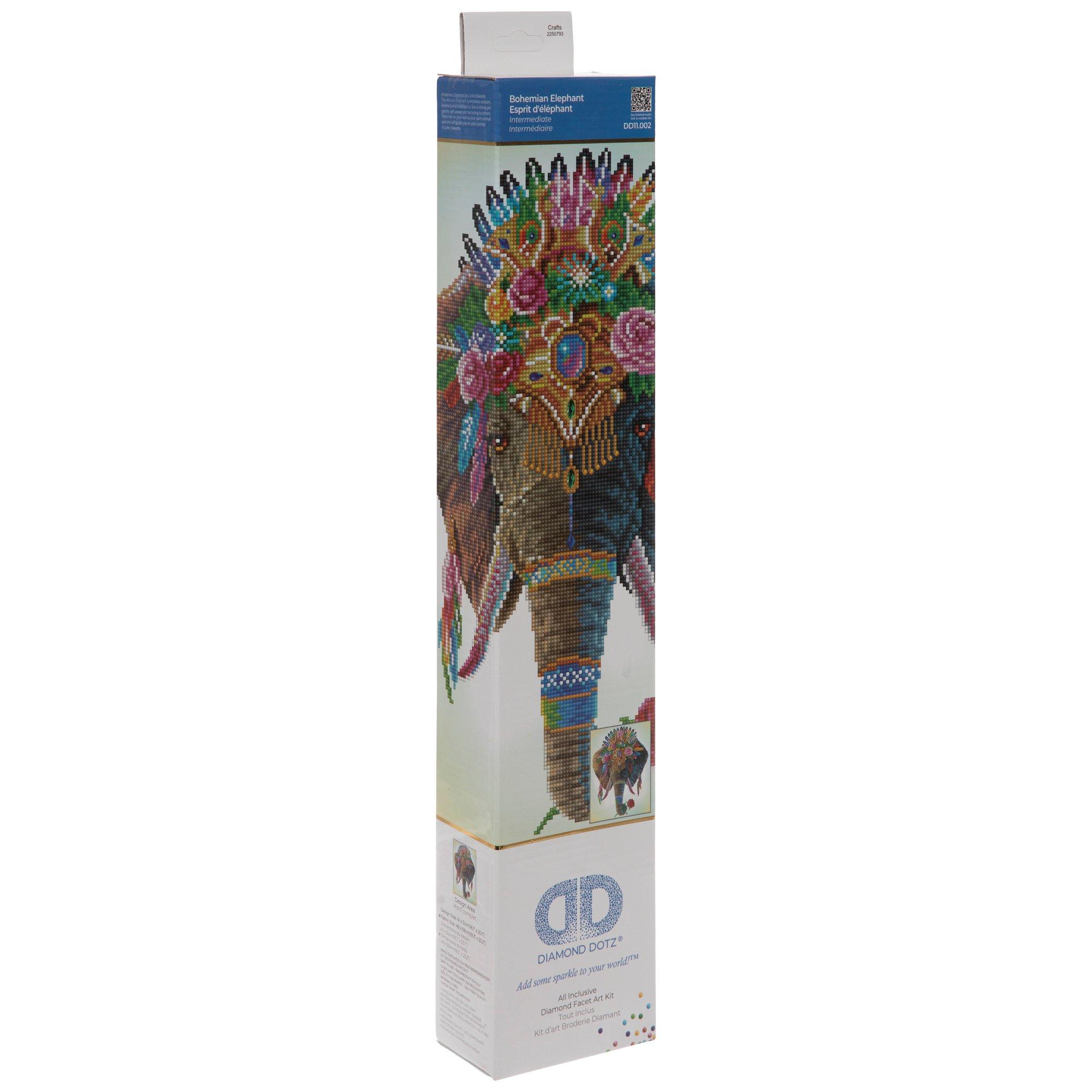 Bohemian Elephant Diamond Art Kit Hobby Lobby 2250793