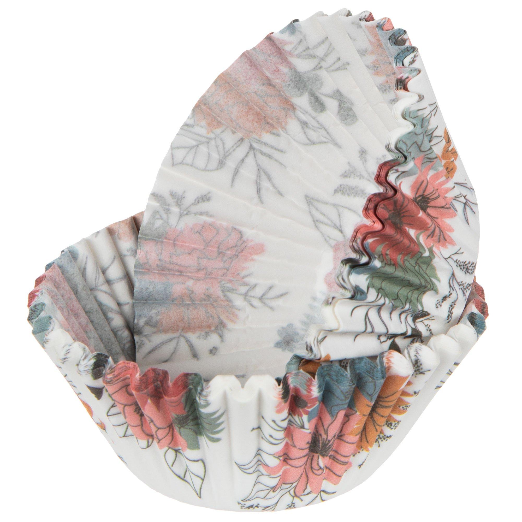 Boho Floral Baking Cups Hobby Lobby 2251064