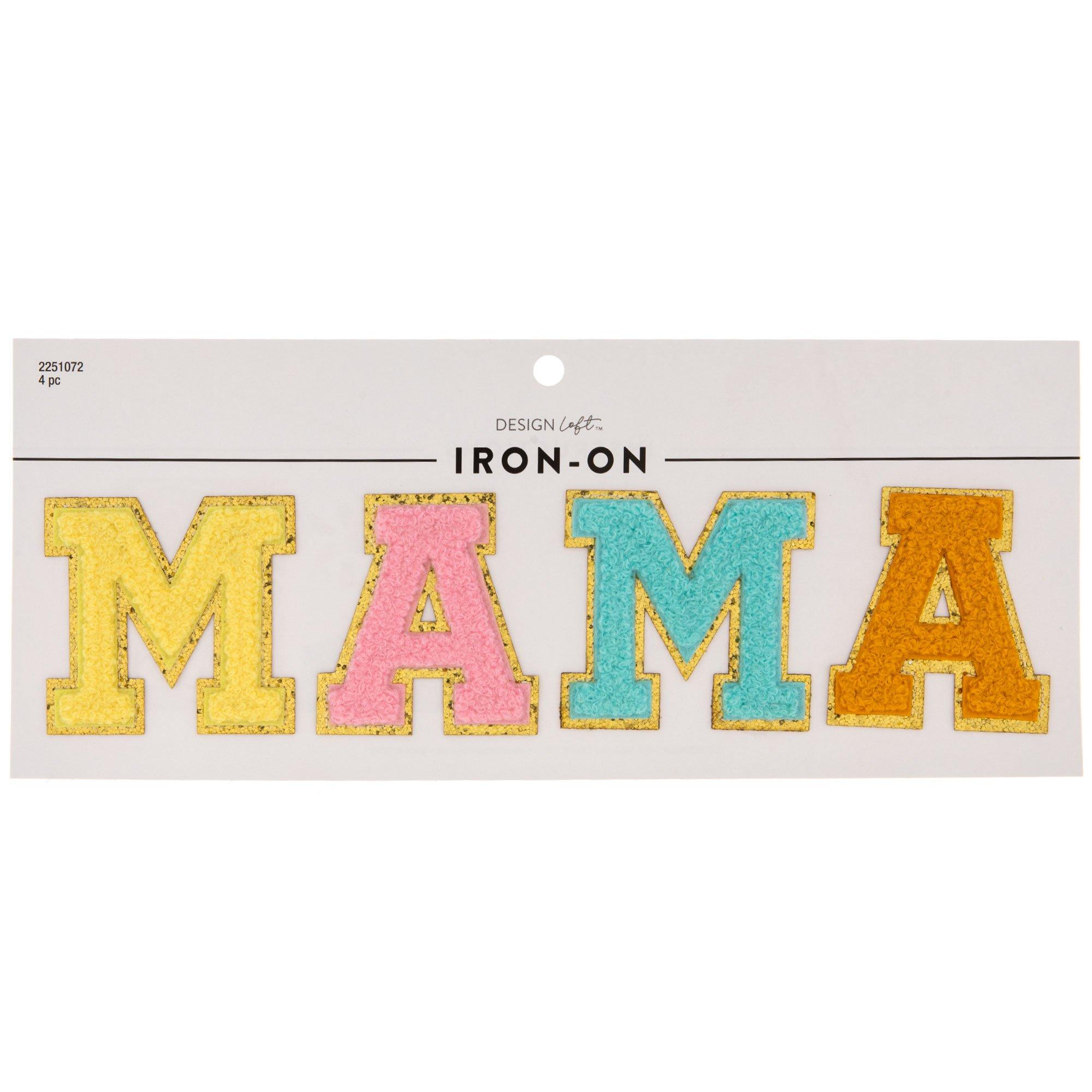Chenille Iron-On Patches - Mama — Country Gone Crazy