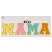 Mama Chenille Iron-On Patches