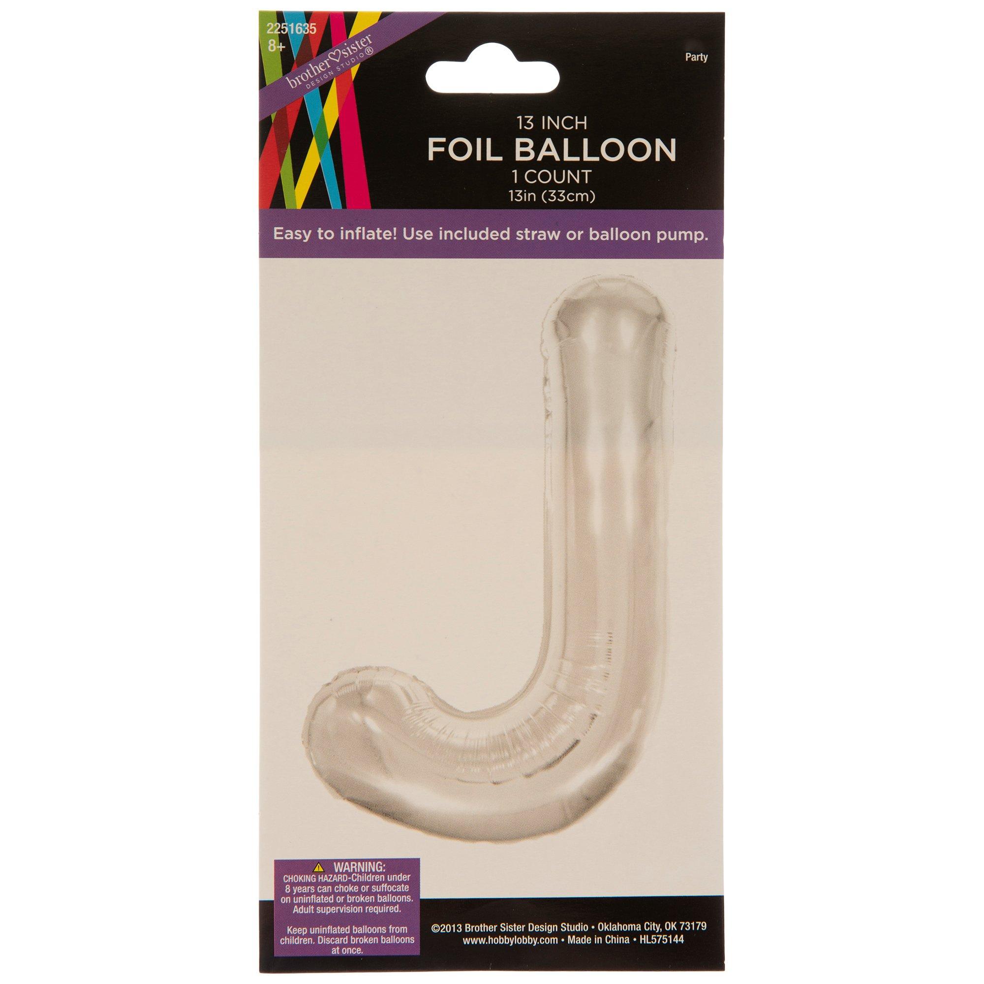 Foil Letter Balloon Hobby Lobby 2251635