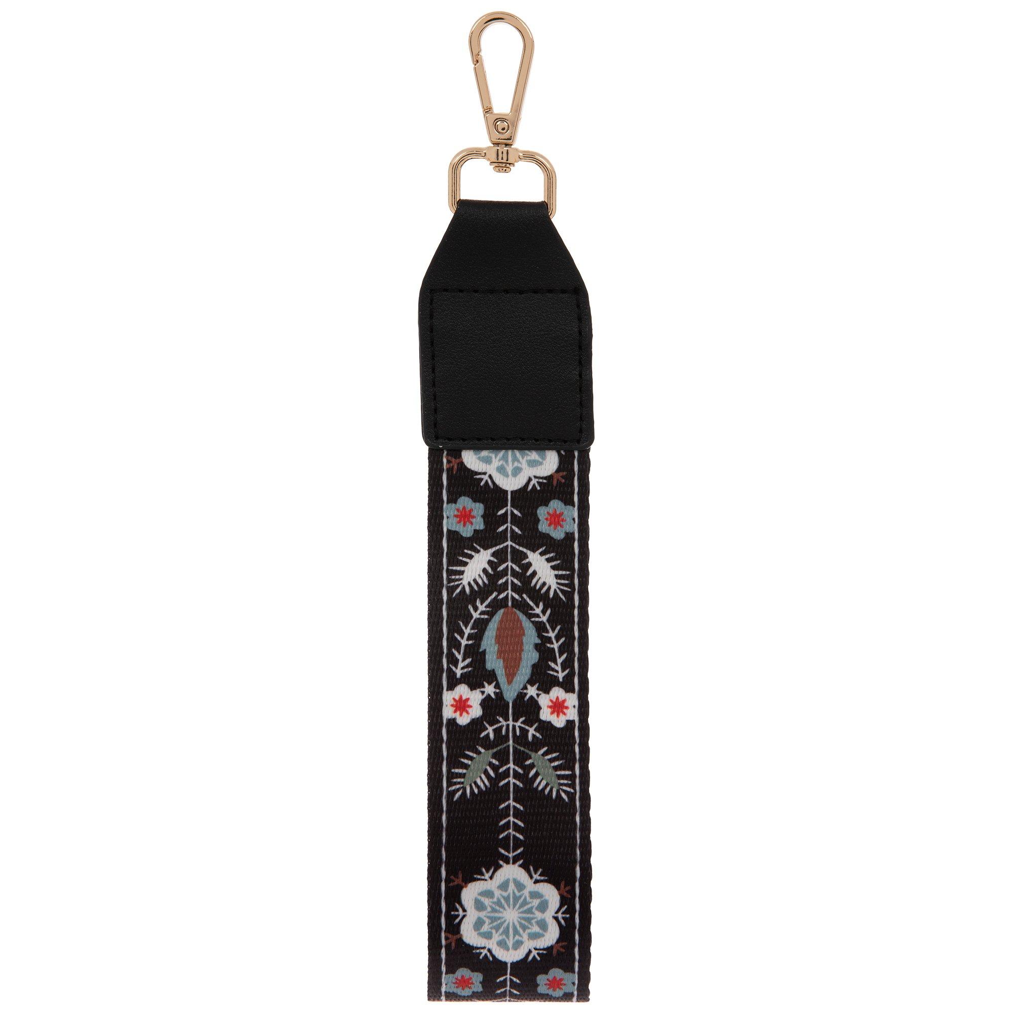 Folk Floral Wristlet Keychain | Hobby Lobby | 2252047